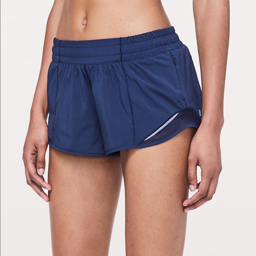 Lululemon hotty hot athletic shorts